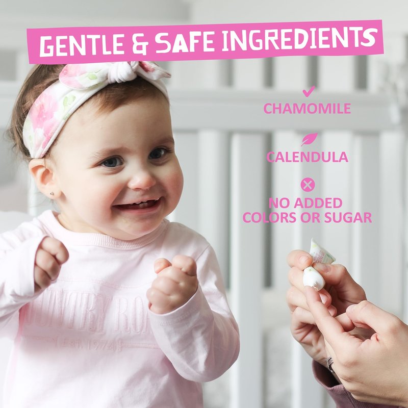 Jack N' Jill Baby Gum & Tooth Gel for Teething, Drug-Free with Naturally Derived Chamomile & Calendula, No Added Sugars, Suitable for 4 Months & Up - 0.5 oz (15g), 3 Pack