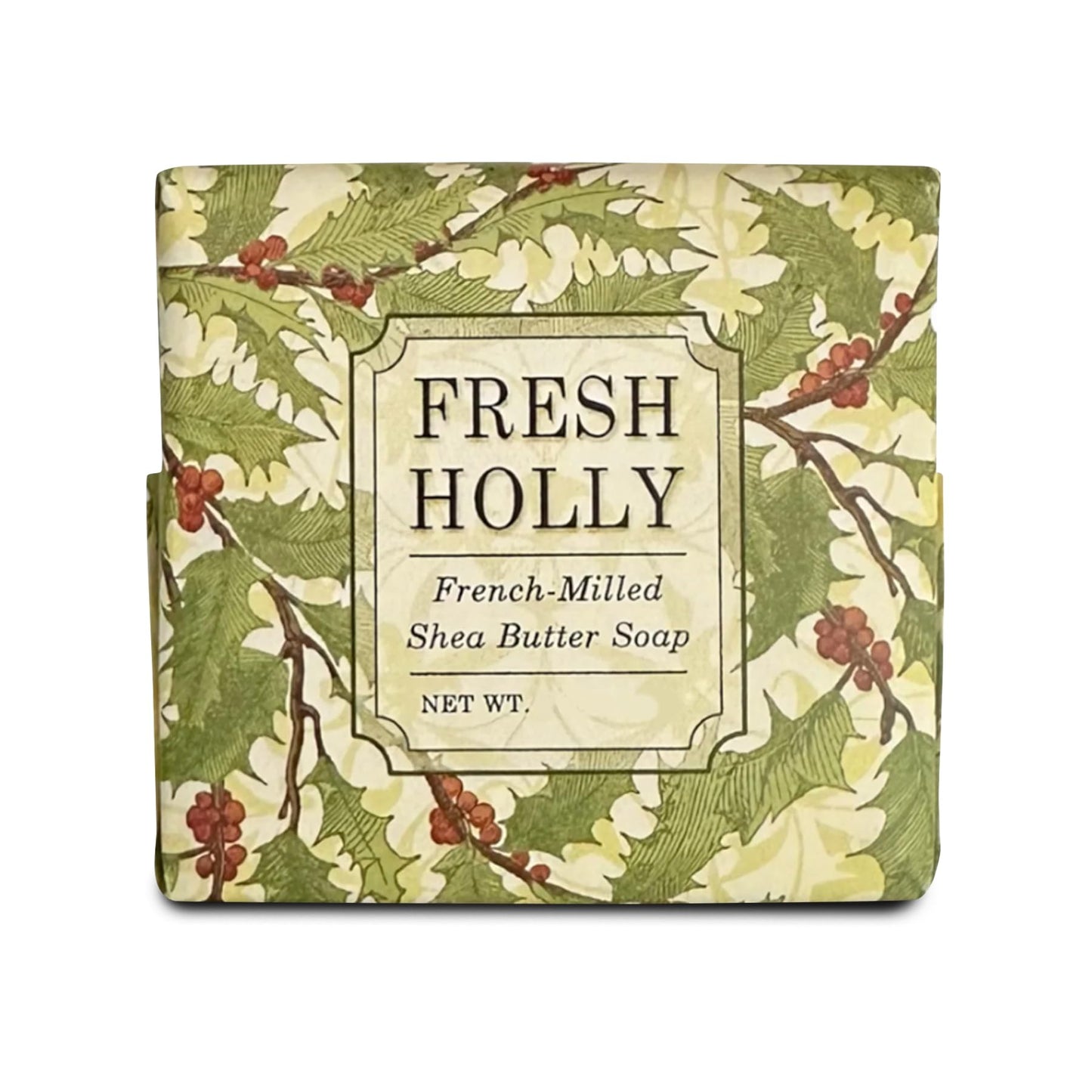 Greenwich Bay Mini Botanical Soap Bars – 12 Pack 1.9 oz Each – Individually Wrapped Guest Soaps for Airbnb, Spa, Travel, Bath – Travel Size Bar Soap Set, Fresh Holly