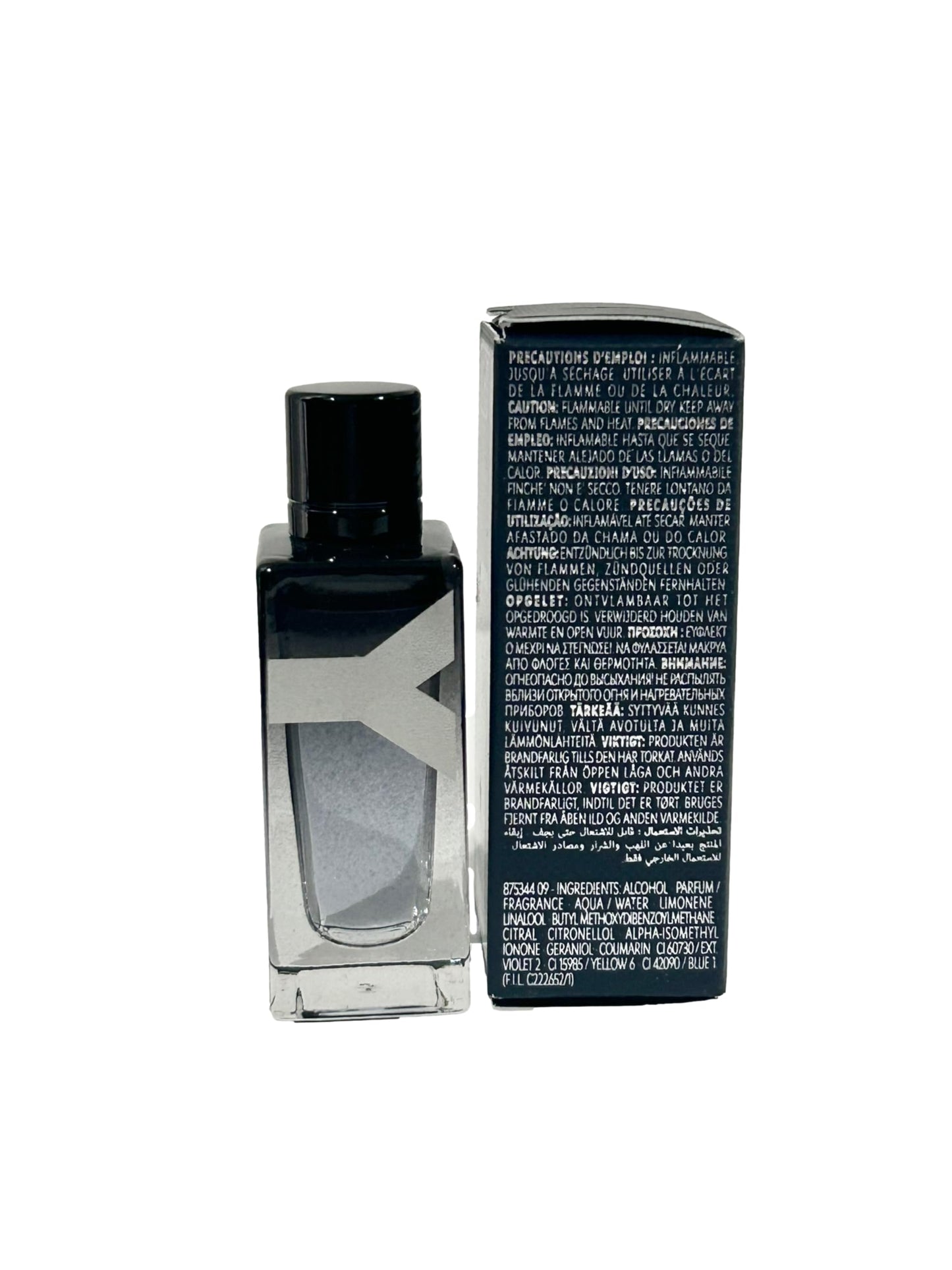 Yves Saint Laurent YSL Y Men Perfume Parfum MINI EDP splash on SMALL TRAVEL SIZE 7.5 ml / 0.25 Fl oz - 0624