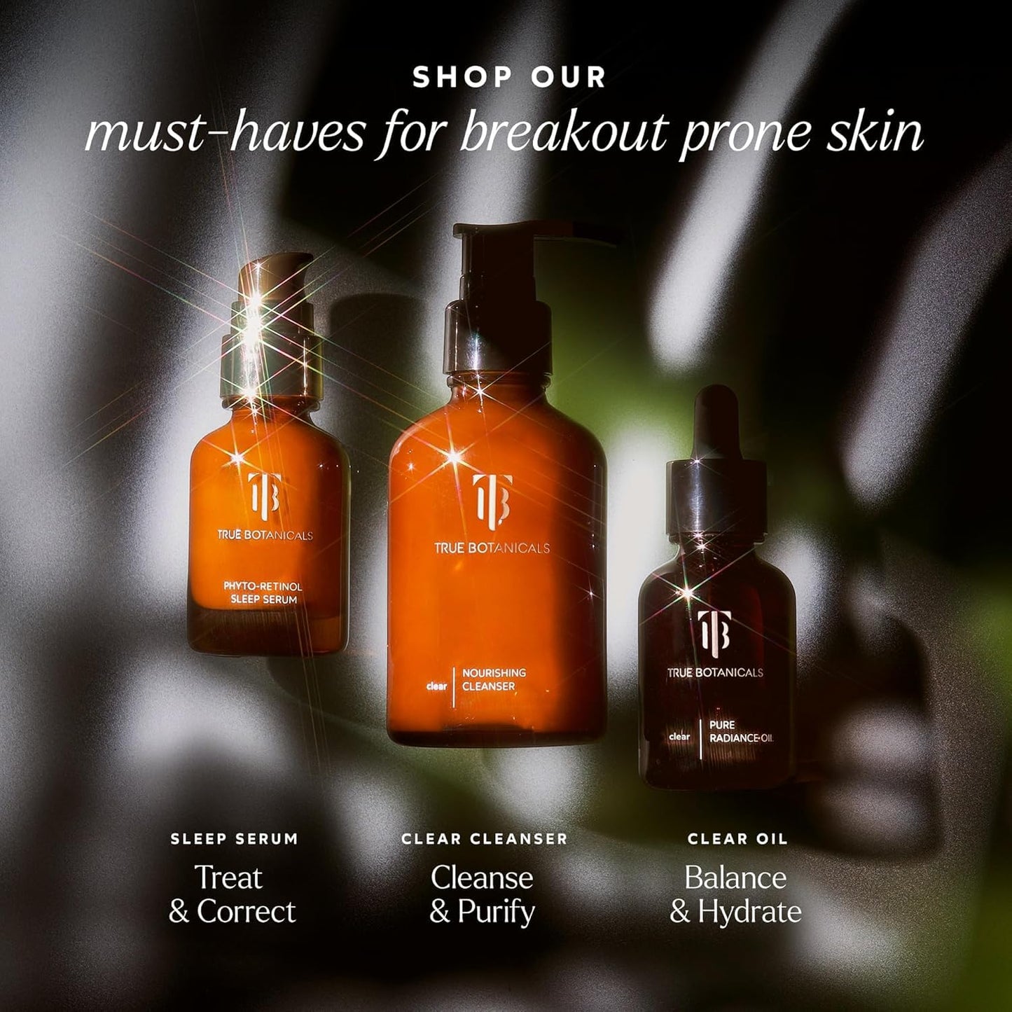 True Botanicals Clear Nourishing Cleanser - Gently Moisturizes Dry Skin | Ideal for Oily & Sensitive Skin | 4 fl oz | 118 ml