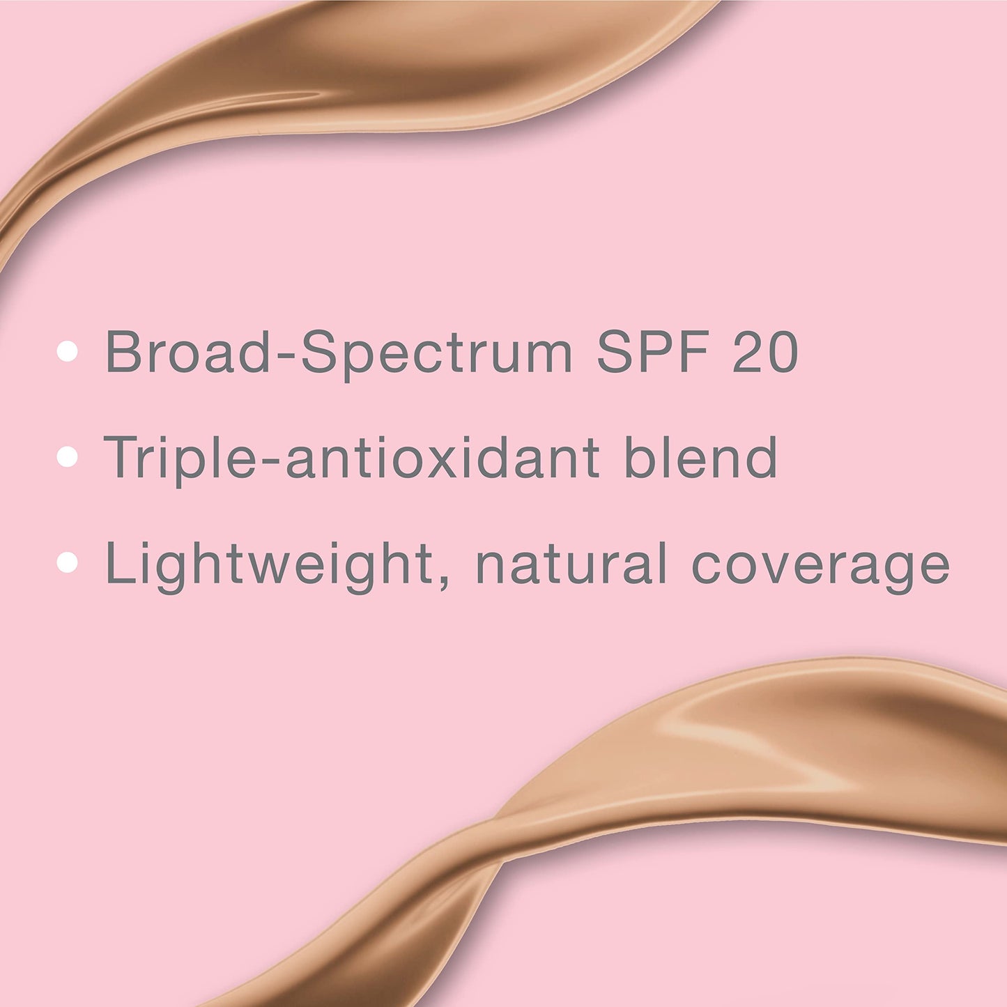 Neutrogena Healthy Skin Liquid Foundation Makeup with Broad Spectrum SPF 20 Sunscreen, Lightweight, Medium Coverage Makeup with Sunscreen and Pro-Vitamin B5, Caramel 105, 1 fl. oz
