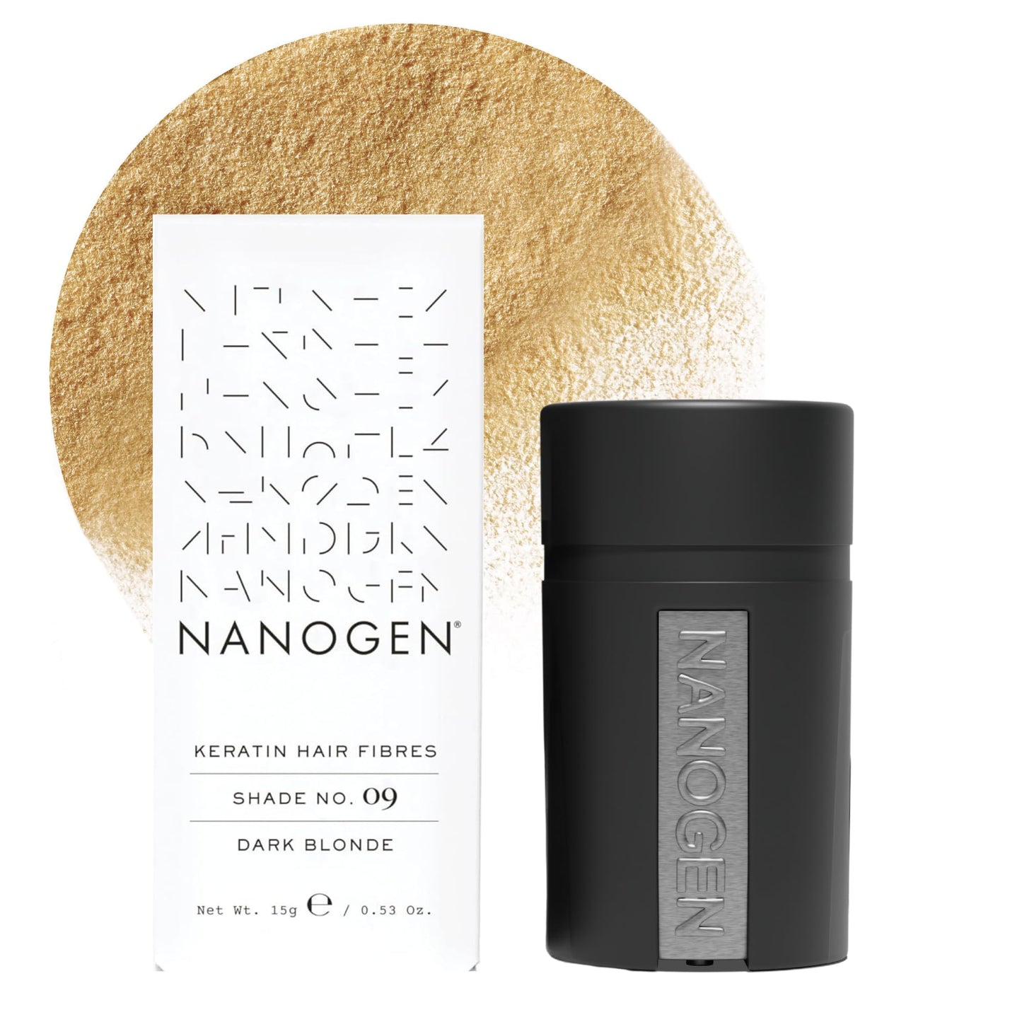 Nanogen Hair Thickening Keratin Fibres Dark Blonde