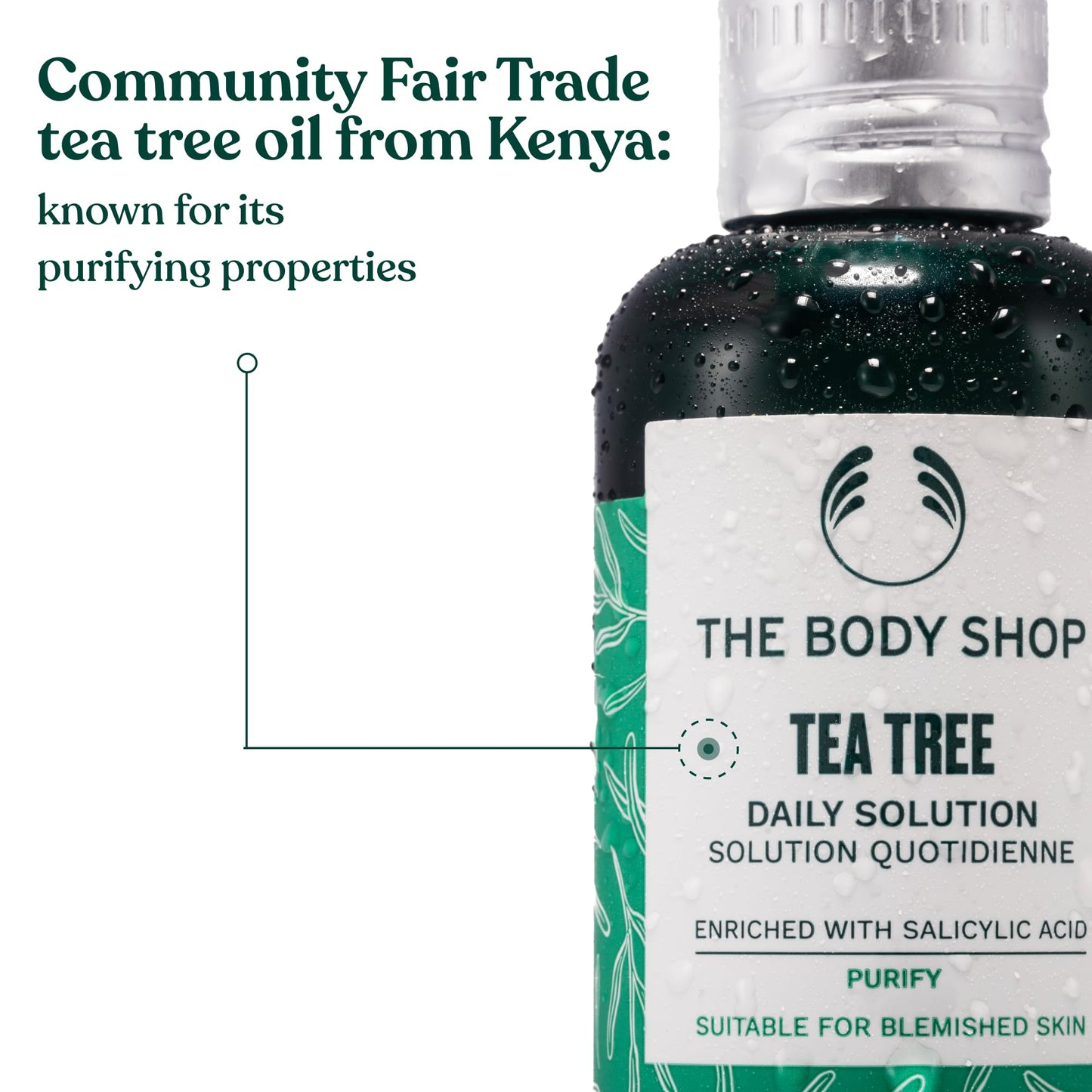 The Body Shop Tea Tree Anti-Imperfection Daily Solution, 50ml