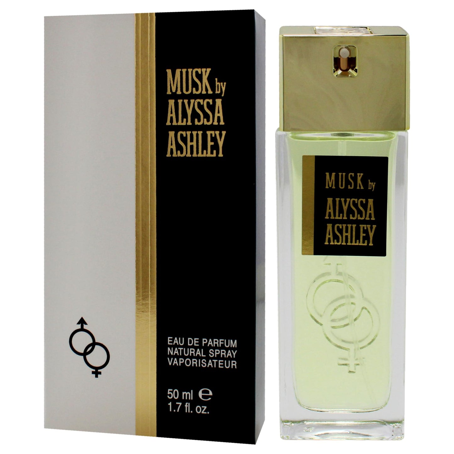 Alyssa Ashley Musk - Perfume for Men and Women with Citrus and Sicilian Bergamot - Long Lasting - Womens Fragrances - 1.7 oz EDP Spray