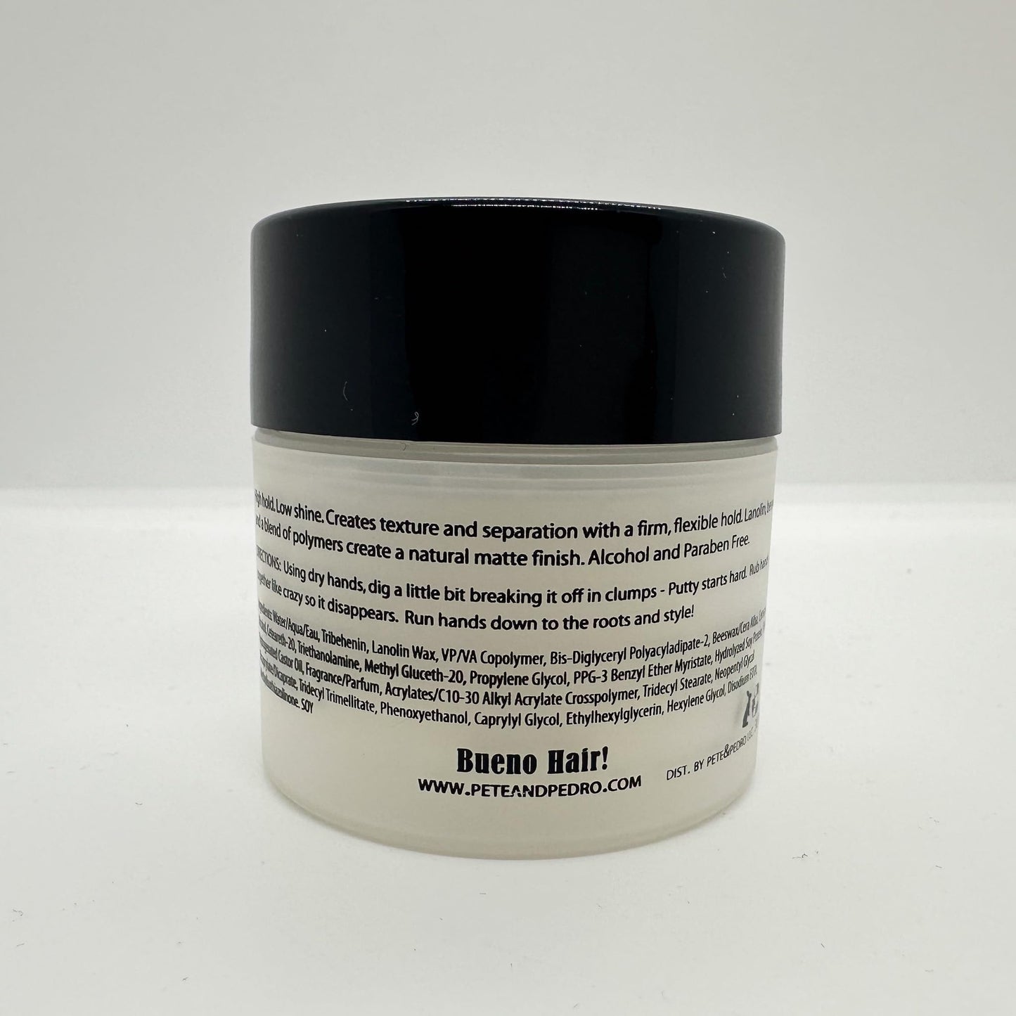 Pete & Pedro Natural Sea Salt Spray 8 oz. & Hair Putty 2 oz. Combo - Adds Instant Volume, Texture, & Thickness | High Hold, Matte Finish Hair Clay for Easy Men’s Hairstyling
