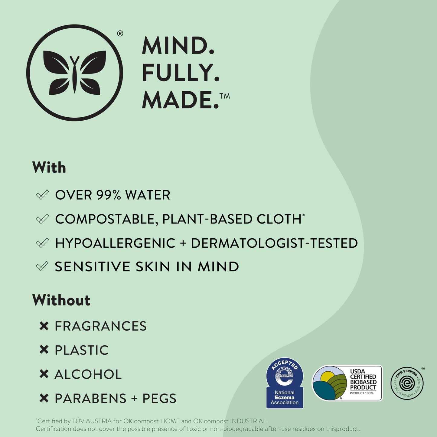 The Honest Company Hypoallergenic Multi-Use Baby Wipes for Sensitive Baby Skin, Terrazzo, 36 Count