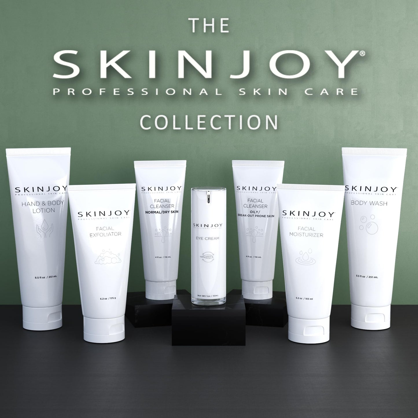 Skinjoy Face Exfoliator, Face Scrub with Jojoba and Beeswax Beads, Facial Skin Care Products, Blackhead Remover, Exfoliate for Face - 6.2 Oz / 175 g