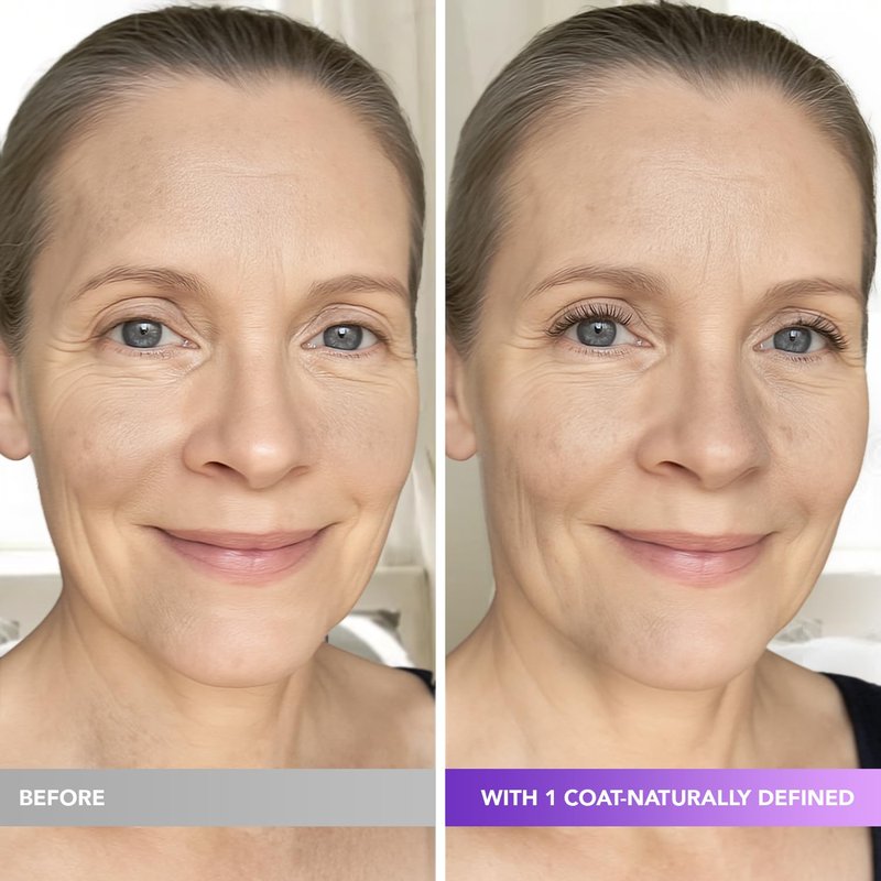 Mascara for Mature Women | Hypoallergenic Black Prime Lash Formula - Non-Clumping, Sensitive Eyes, 5.5g