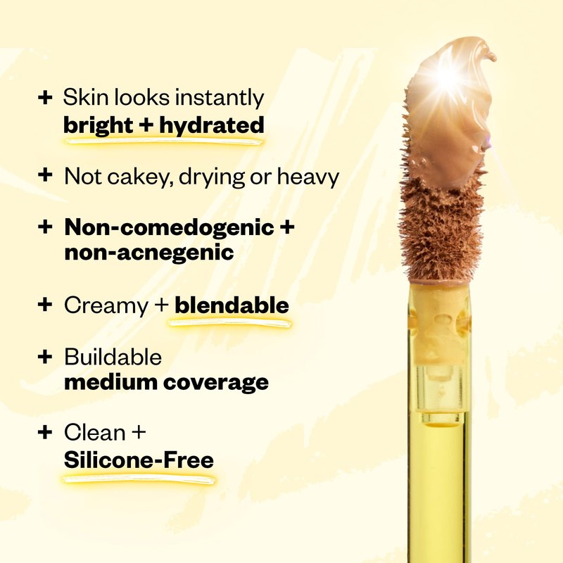 Kosas Revealer Concealer – Medium Coverage Hydrating Under Eye & Face Concealer with Hyaluronic Acid, Tone 04 N