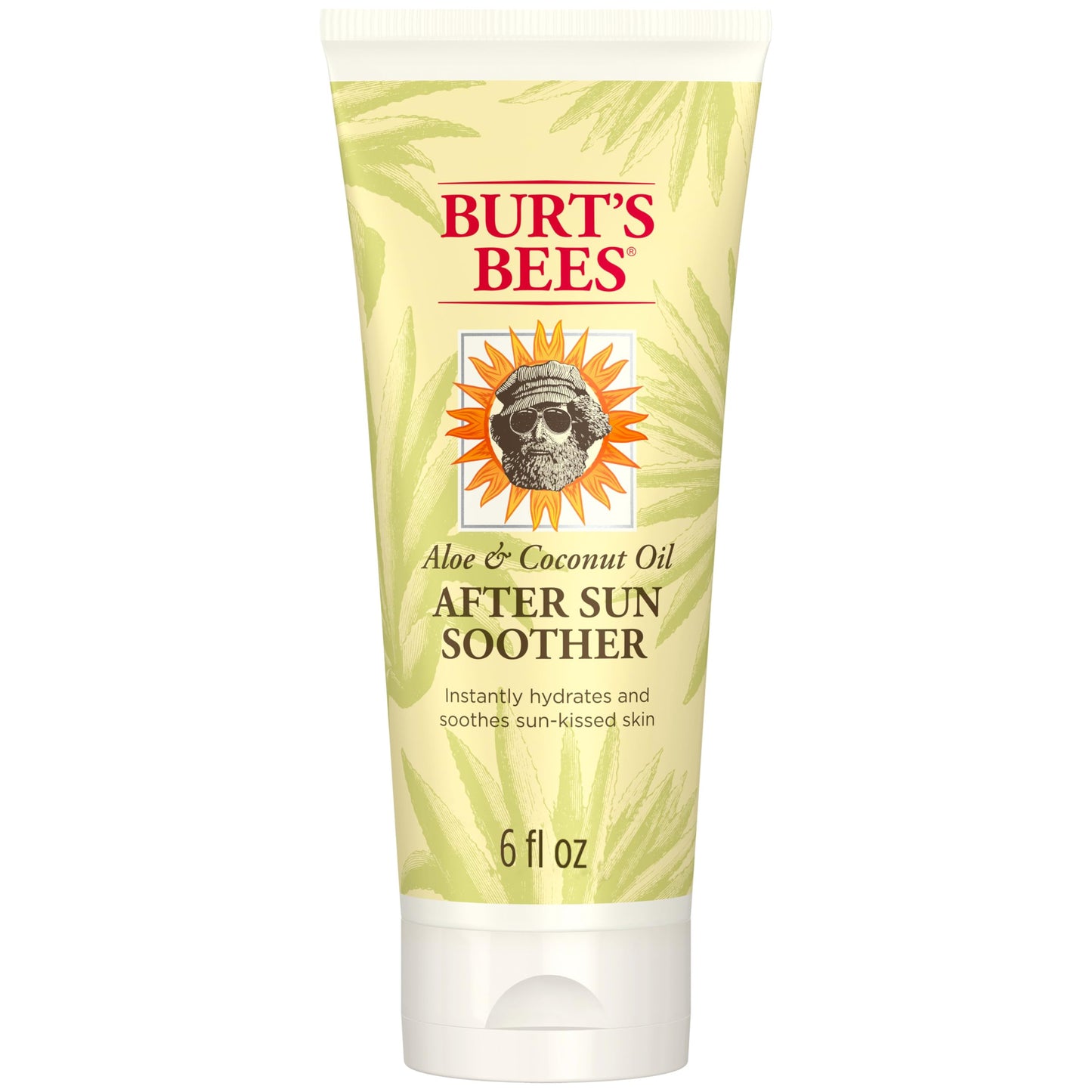 Burt's Bees Hydrating Aloe & Coconut Oil Sun Burn Relief, Natural After Sun Soother