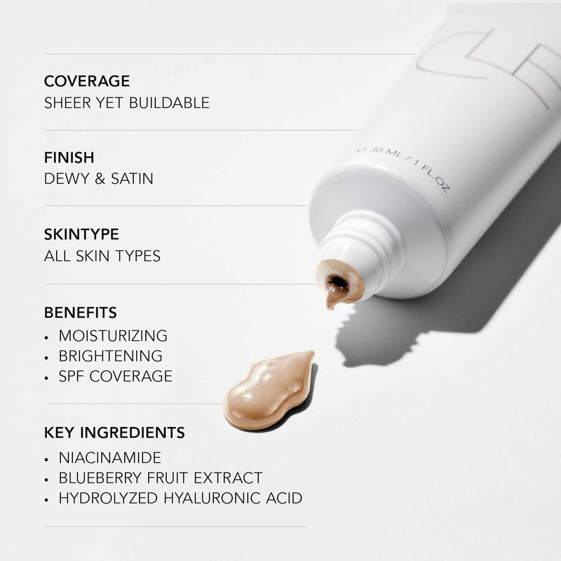 CLE Cosmetics CCC Cream (Neutral Medium 206 / SPF 50) - Color Correcting CC Cream with Sunscreen - Lightweight, Hydrating, Light to Medium Coverage Foundation - BB & CC Cream Hybrid - 1 fl oz
