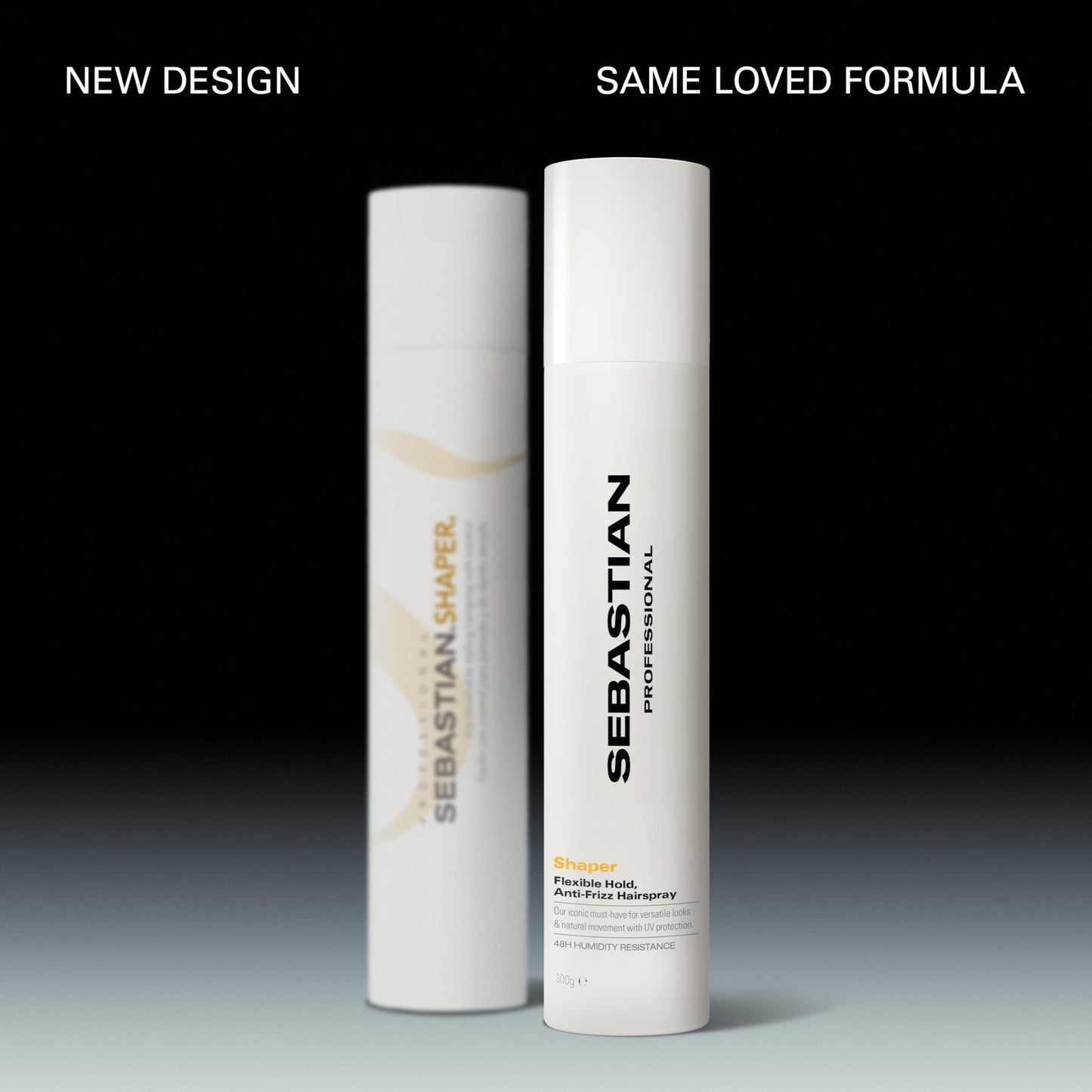 Sebastian Professional Shaper Hairspray, 50 VOC% | Flexible to Medium Hold | Brushable with Control | 10.6 oz