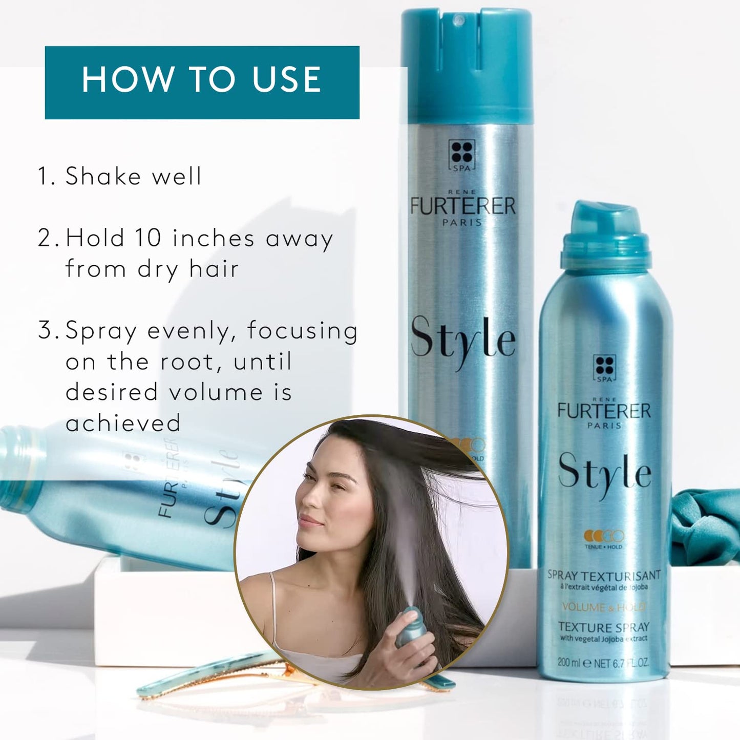 Rene Furterer STYLE Texture Spray, 2.5 fl. oz.