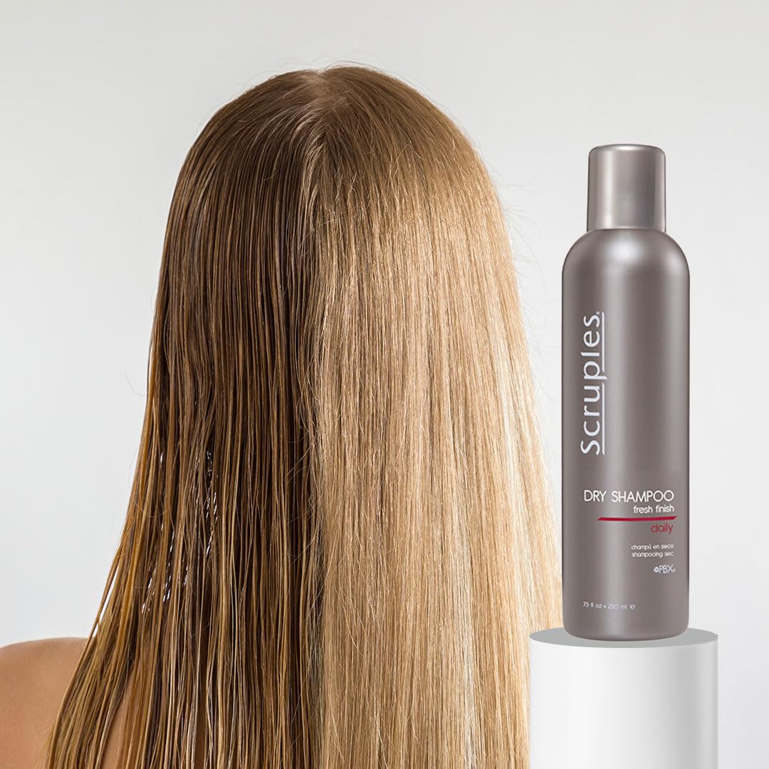 Dry Shampoo Fresh Finish - Scruples 7.5 Oz | Oil Absorbing Formula for Clean Hair