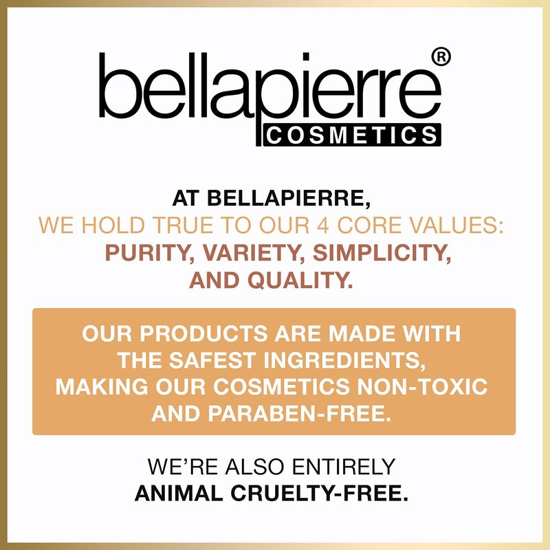 Bellapierre Pressed Banana Setting Powder – Compact Color-Correcting Banana Powder, Matte Translucent Finish, Under-Eye Brightening Baking Powder, Talc-Free, Lightweight – Medium – 0.28 oz