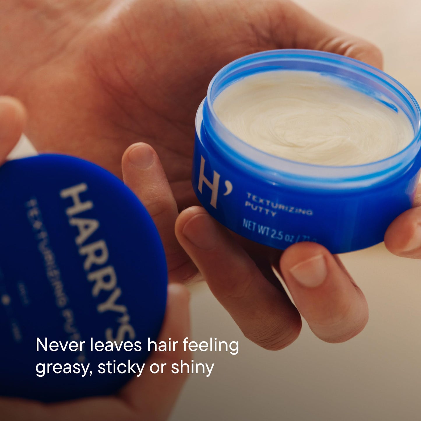 Harry's Texturizing Hair Putty, Mens Hair Styling Products, 2.5 Fl Oz, 3 Pack