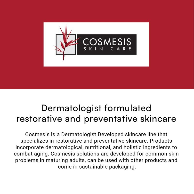 Cosmesis Skincare Tepezcohuite Night Cream with Mexican Origins Crema de Tepezcohuite Cream for Face 2fl oz