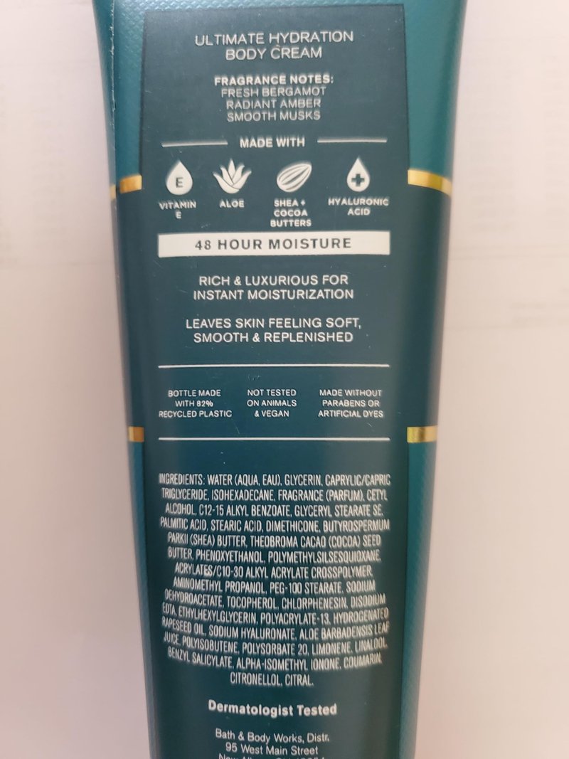 Bath & Body Works Mediterranean Mirage Ultimate Hydration Body Cream 8 Ounces Pack of 2