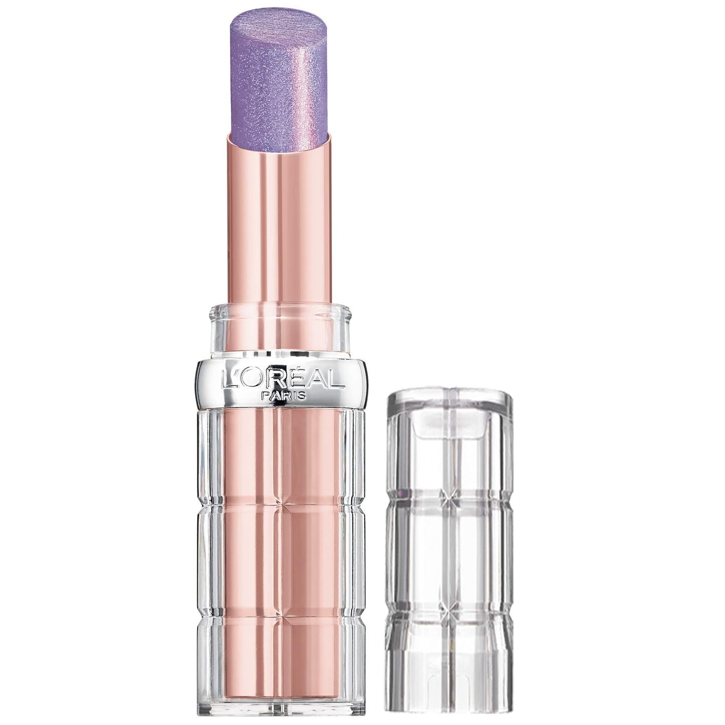 L'Oreal Paris Makeup Colour Riche Shine Lipstick, Glazed Pink, 0.1 oz.
