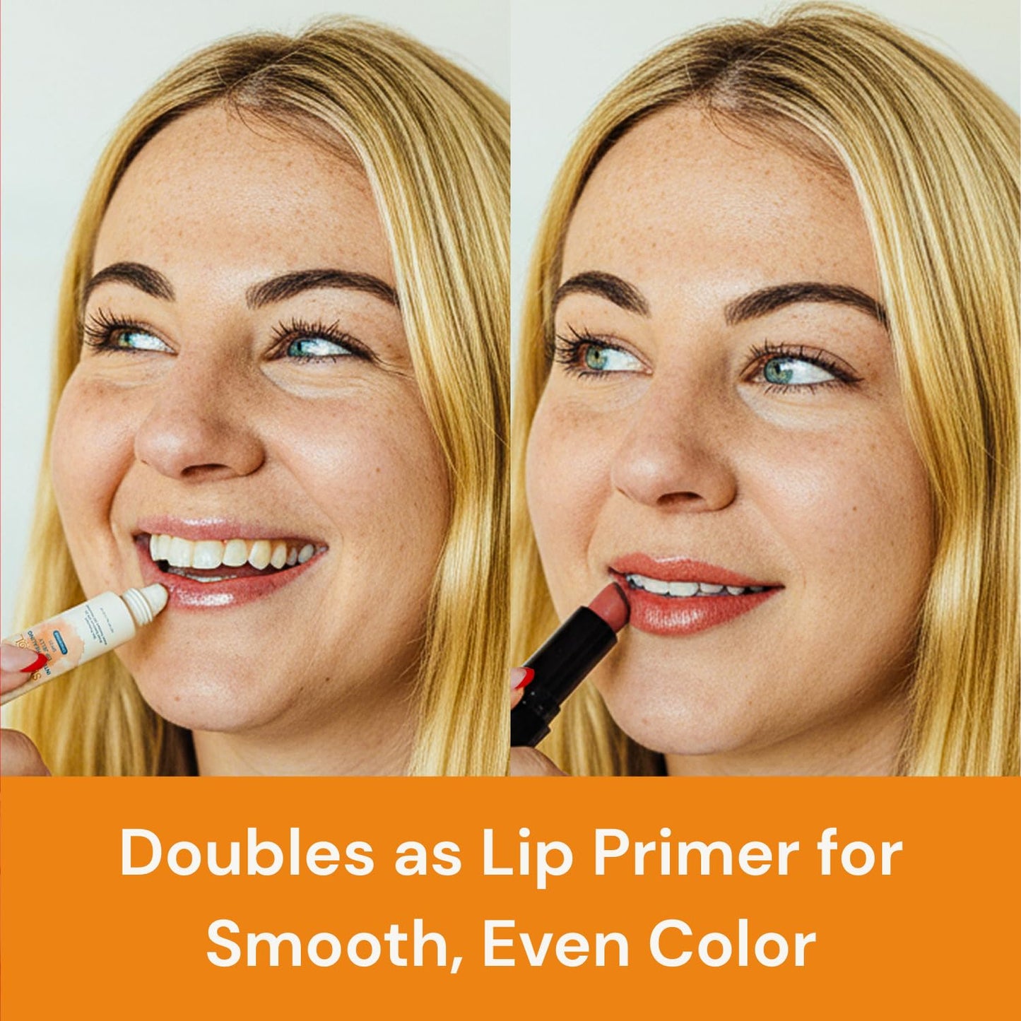 Natural Hydrating Lip Balm SPF 25 - 3 Pack of Water-Resistant Lip Jelly for Smooth, Plump & Rosy Lips