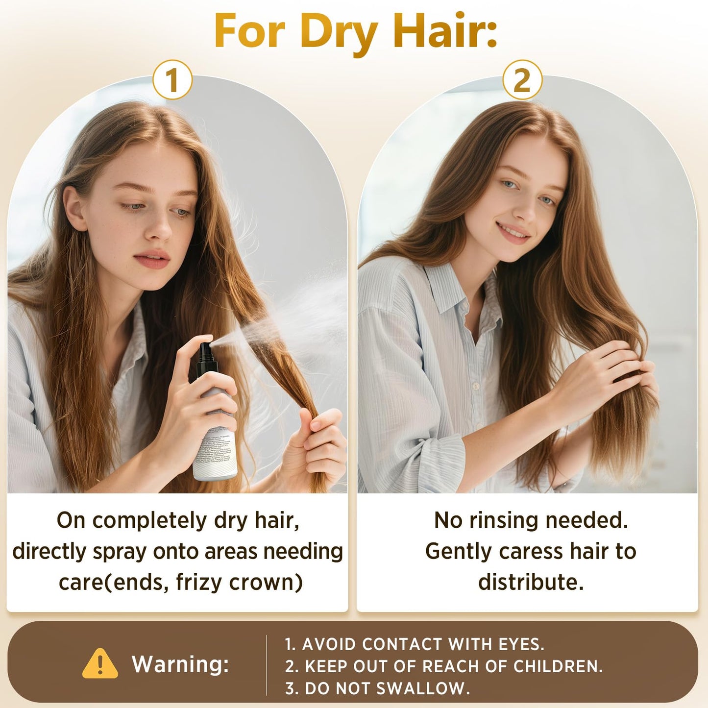 BELEZALIB Hair Texture Spray for Women, Volume Spray Adds Body, Shine & Heat Protection for Thin and Fine Hair, Lightweight, Fine Mist with Camellia Seed Oil + Keratin, 8.5 oz