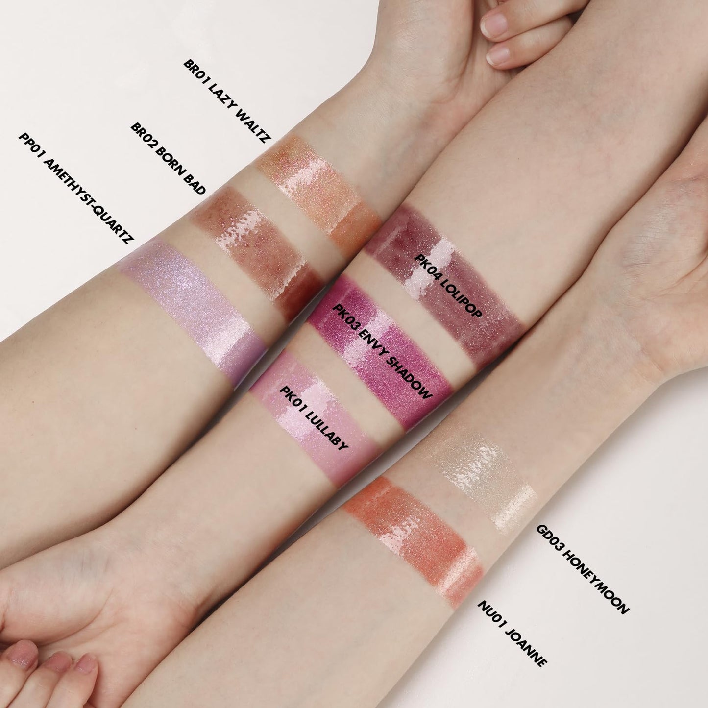 FOCALLURE High Shine Glitter Lip Gloss,Hydrates and Soothes Lips for a Gorgeous,Delivers a Non-sticky Glossy finish,Long-lasting Shine & Fuller-looking Lip Makeup,NU01 JOANNE