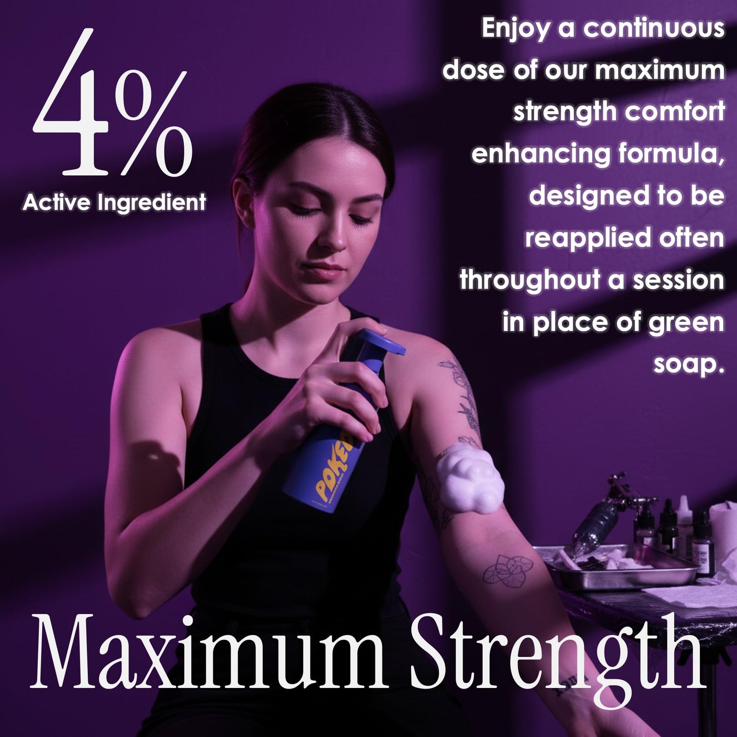 Poked Maximum Strength Comfort Enhancing Soap with Soothing Botanicals & Natural Skin Purifiers (6.7 Fl Oz)