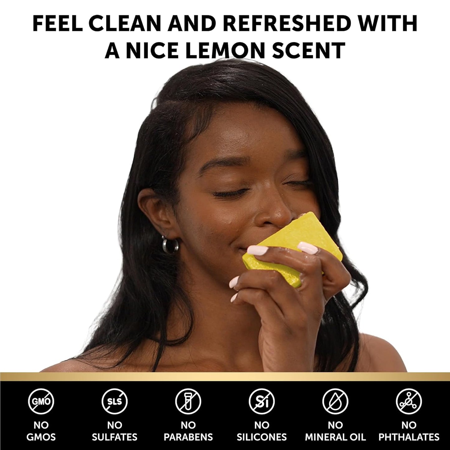 Brightening Kojic Acid Soap with Lemon & Turmeric - Dark Spot Corrector | 5 Pack with Vitamin C & Hyaluronic Acid