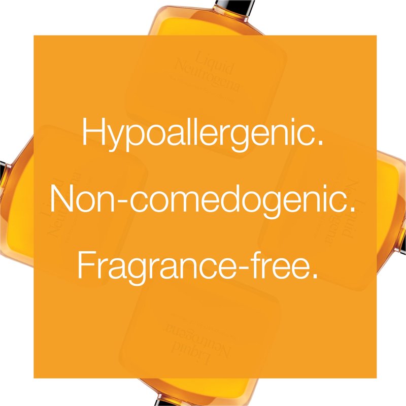 Neutrogena Liquid Gentle Foaming Face Wash with Glycerin, Oil-Free & Hypoallergenic Skin Care Cleanser, Fragrance-Free Moisturizing Facial Cleanser for Daily Use, 8 fl. oz