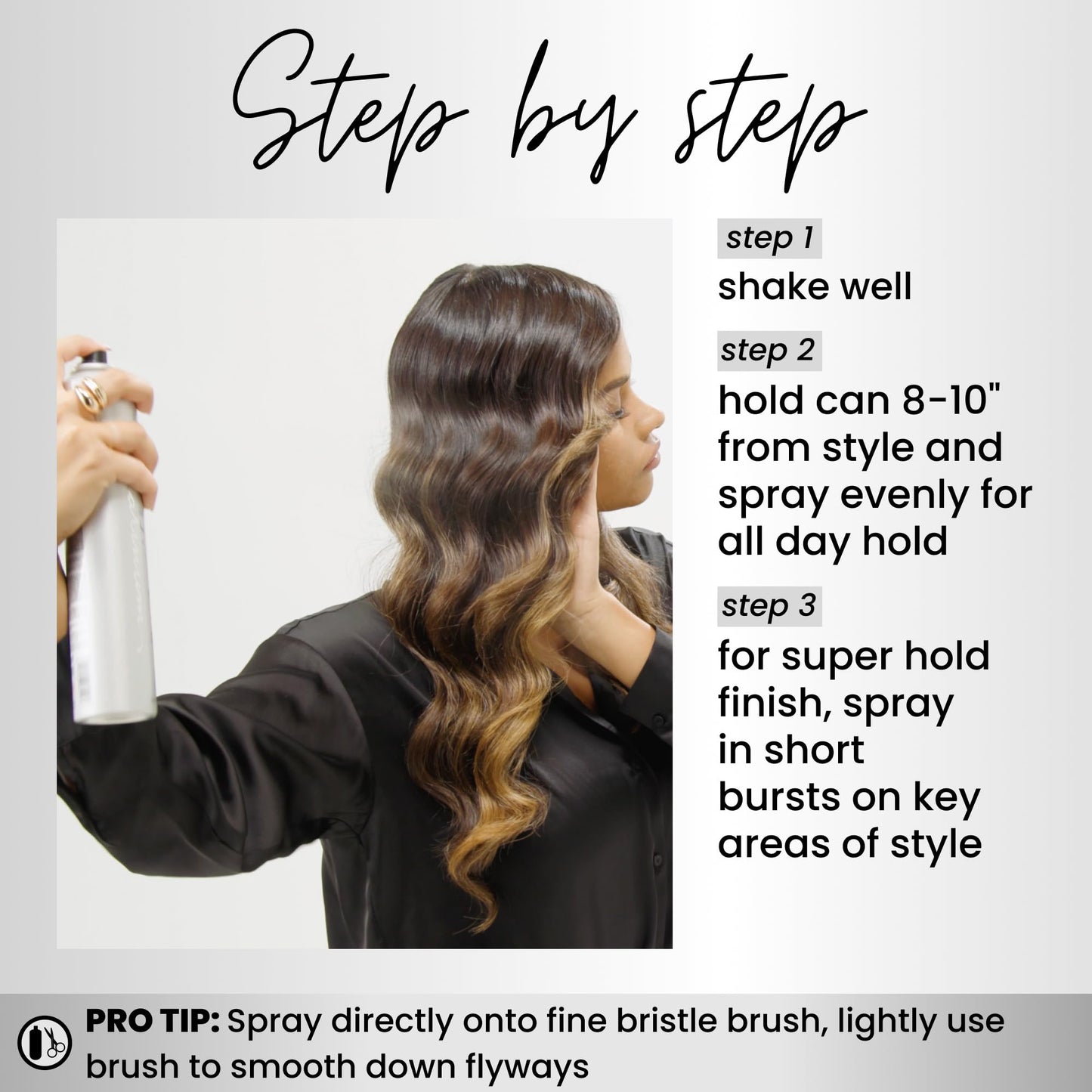 Kenra Platinum Finishing Spray 26 50% | Maximum Hold Hairspray | Fast-drying, Non-Flaking, Non-Drying | Humidity-Resistant |All-Day Style Retention |High-Shine Finish |All Hair Types | 10 oz (2-Pack)