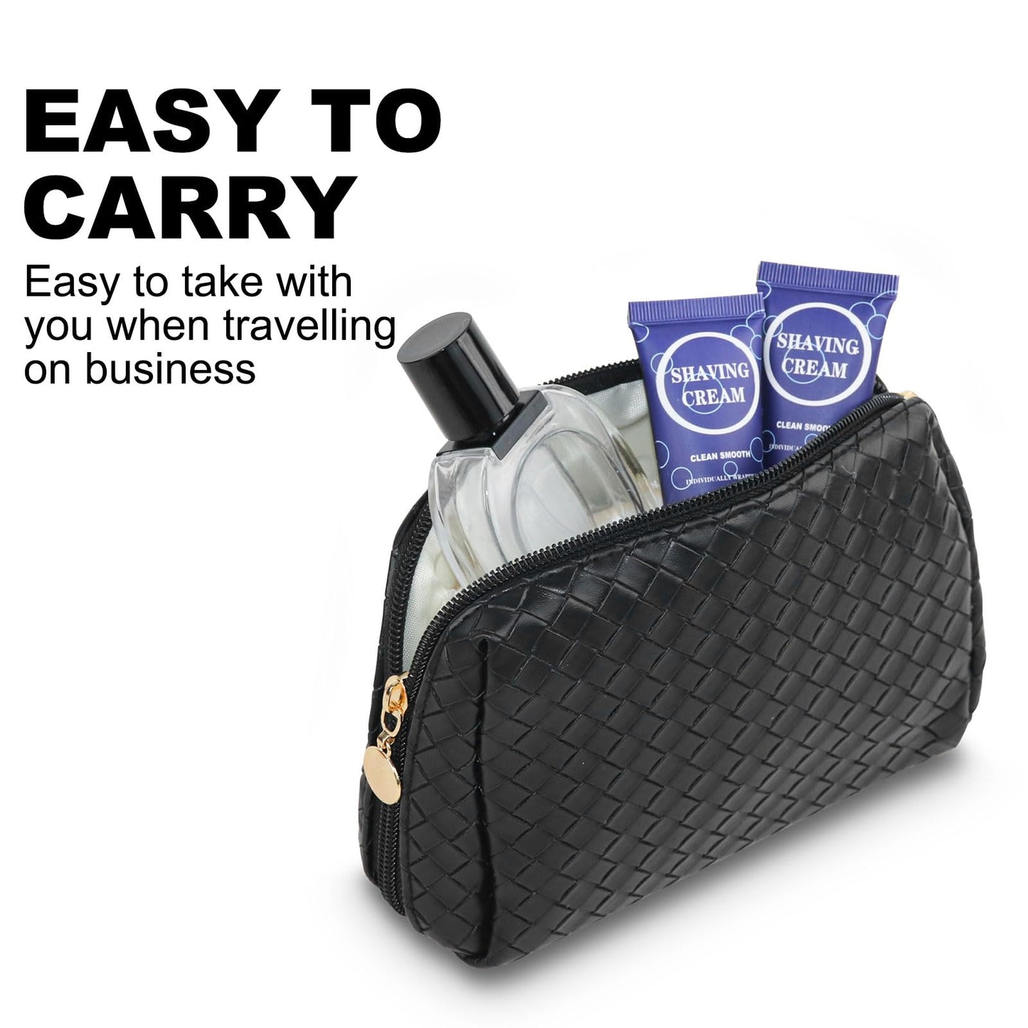 Travel Shaving Cream for Men, Individually Wrapped Mini Shaving Cream in Bulk, Disposable Travel Size Toiletries Amenities Vacation for Hotel, Shelter/Homeless/Nursing Home/Charity 1 Oz (Pack of 100)