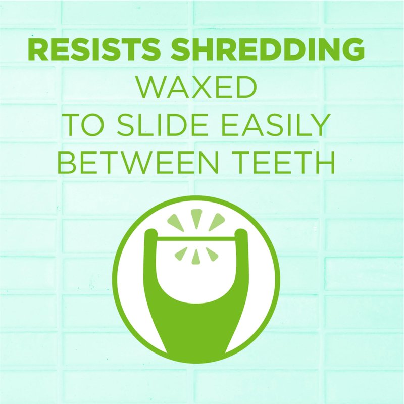GUM Angled Clean Dental Floss Picks, Extra-Strong Shred-Resistant Floss with Easy-Grip Handle, Angled for Easy Reach, Fresh Mint Flavor, 75 Count (Pack of 4), 300 Total