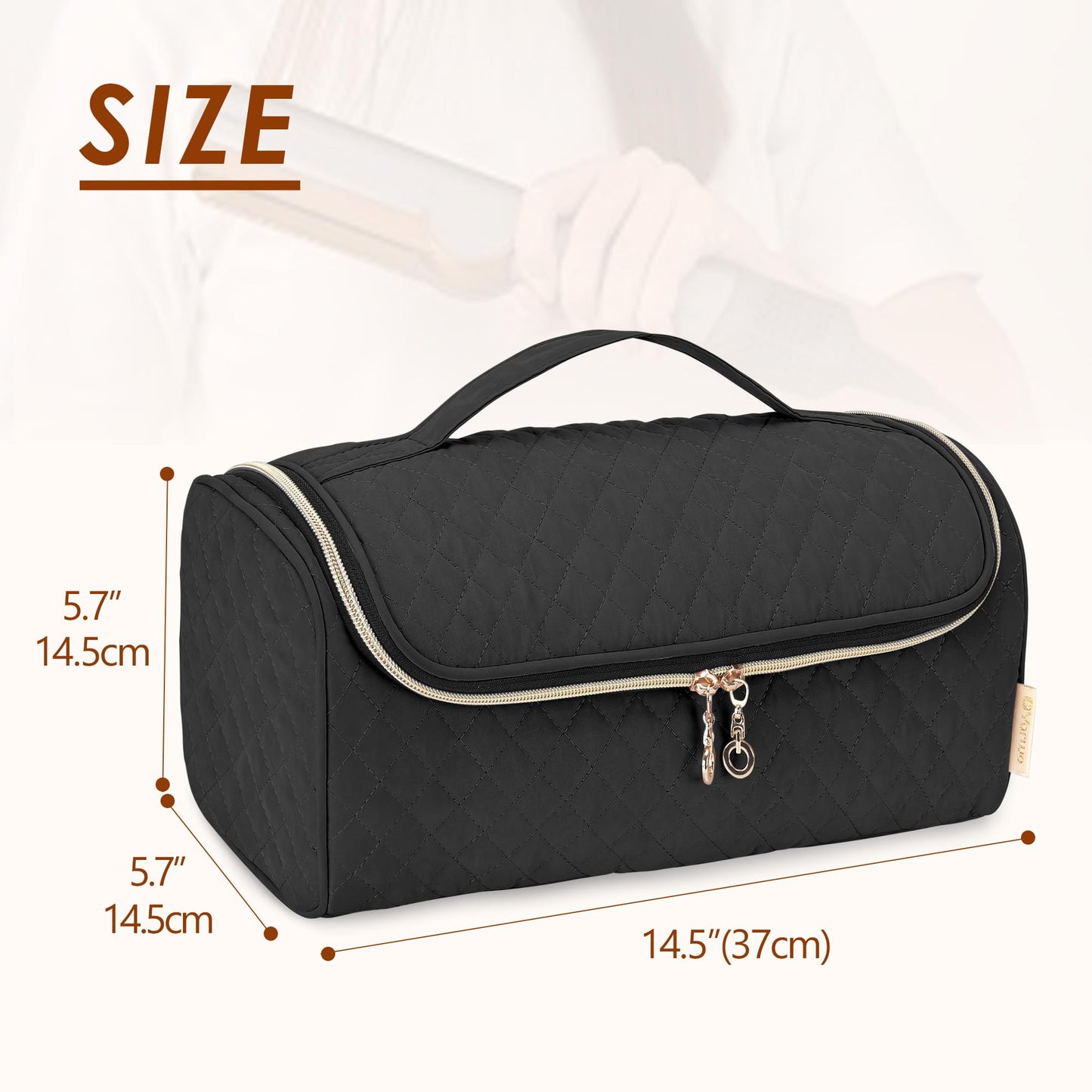 Yarwo Travel Bag Compatible with Dyson Airstrait/Corrale Hair Straightener