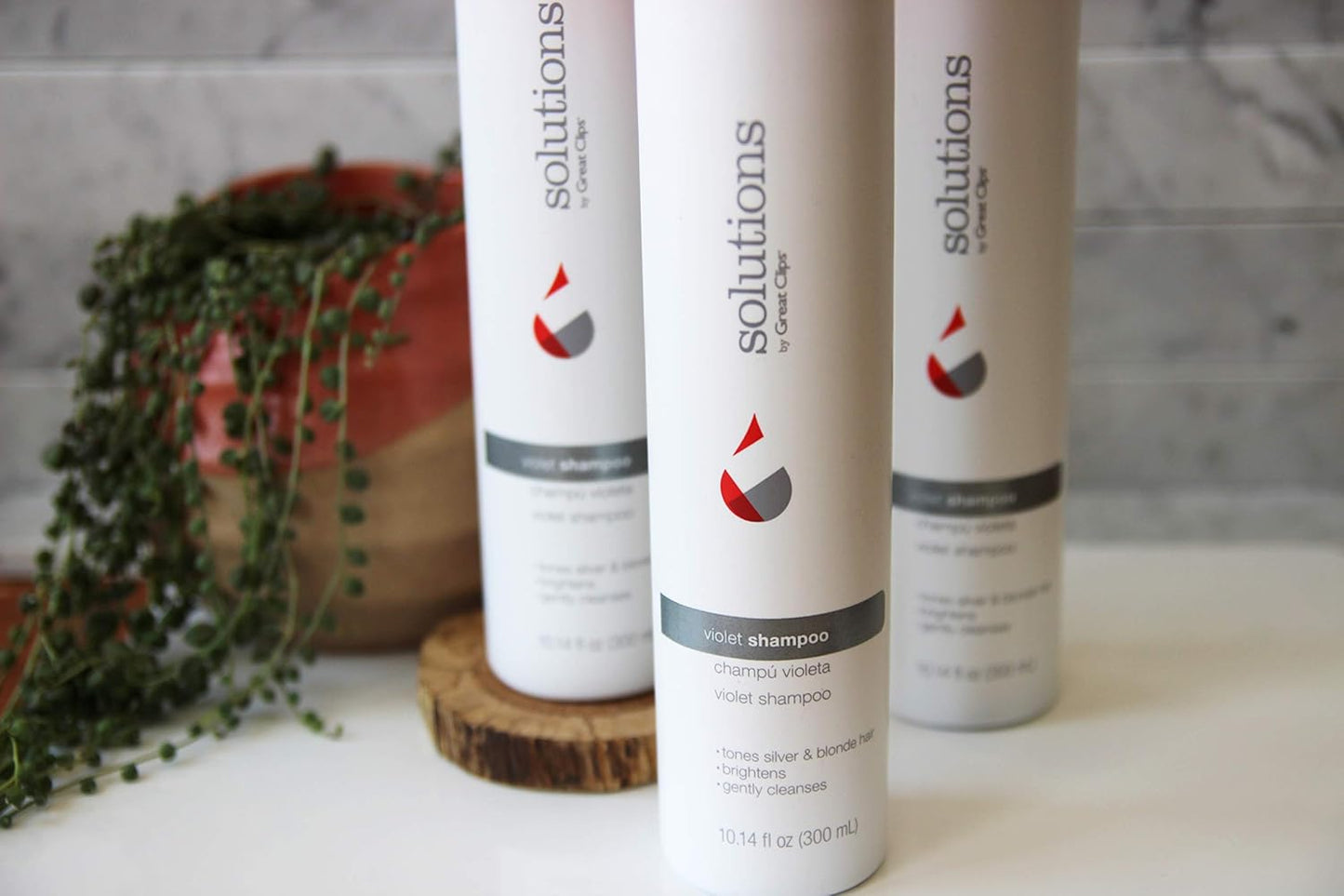Violet Toning Shampoo for Blonde, Gray & White Hair - 10oz | Enhances Color & Shine