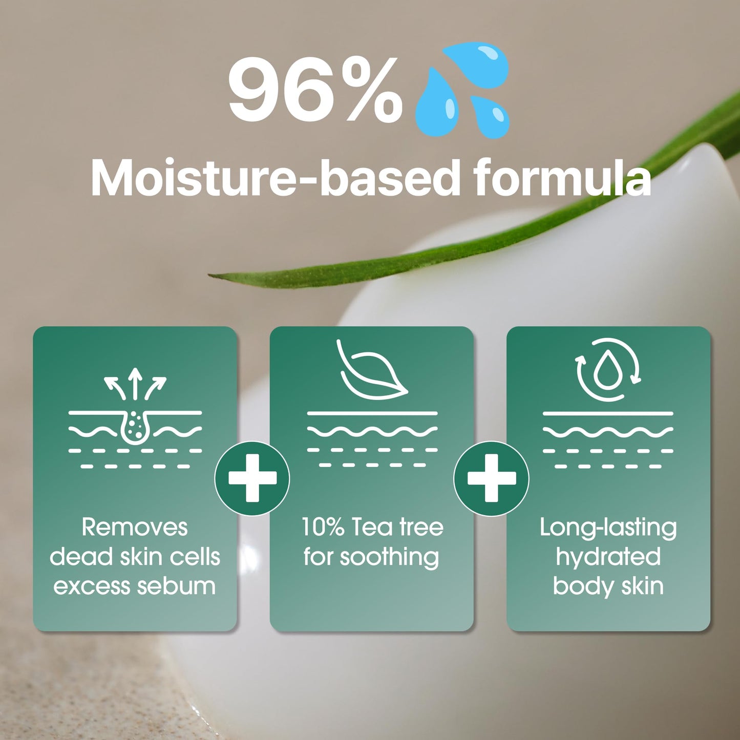 SOME BY MI AHA BHA PHA Miracle Calming Body Lotion, 6.76 oz – Salicylic Acid Exfoliating Body Moisturizer for Dry & Rough Skin – Daily Hydration with Centella Asiatica & Tea Tree – Korean Skin Care