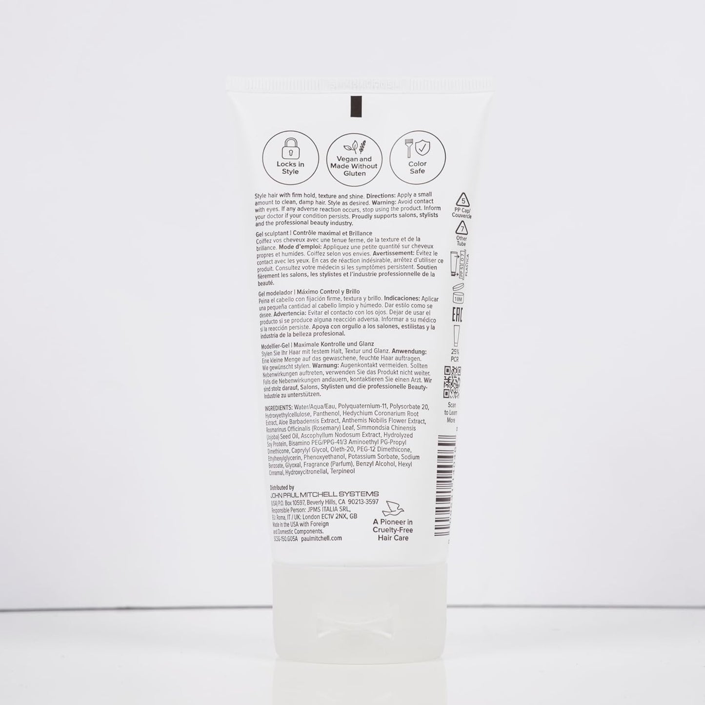 Paul Mitchell Super Clean Sculpting Gel - Firm Hold Hair Gel for All Hair Types | High Shine Finish