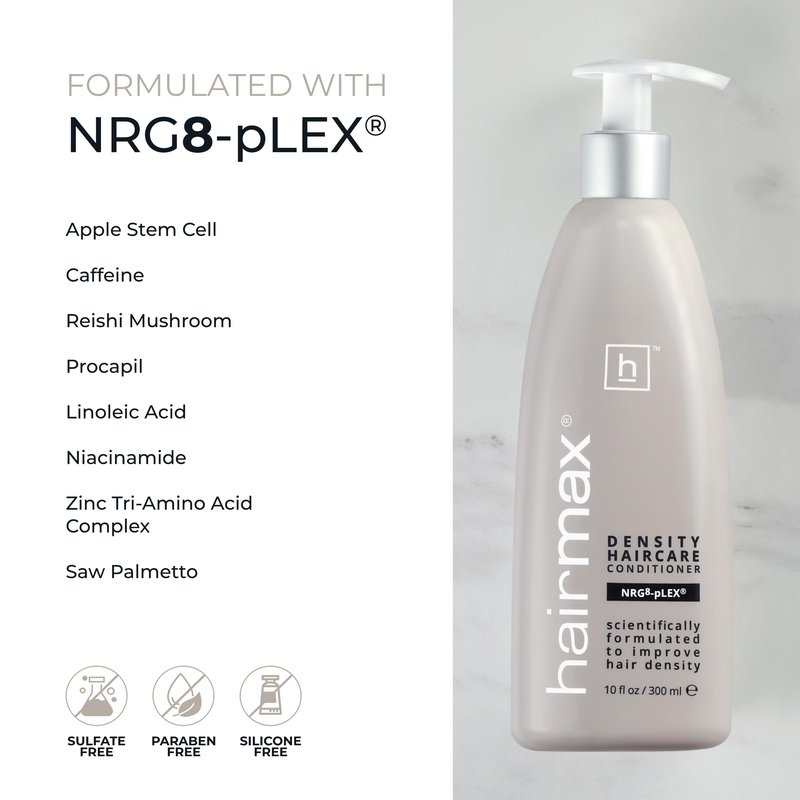 Hairmax Density Conditioner For Thinning Hair - Hydrates and Strengthens For Men & Women 10 fl oz