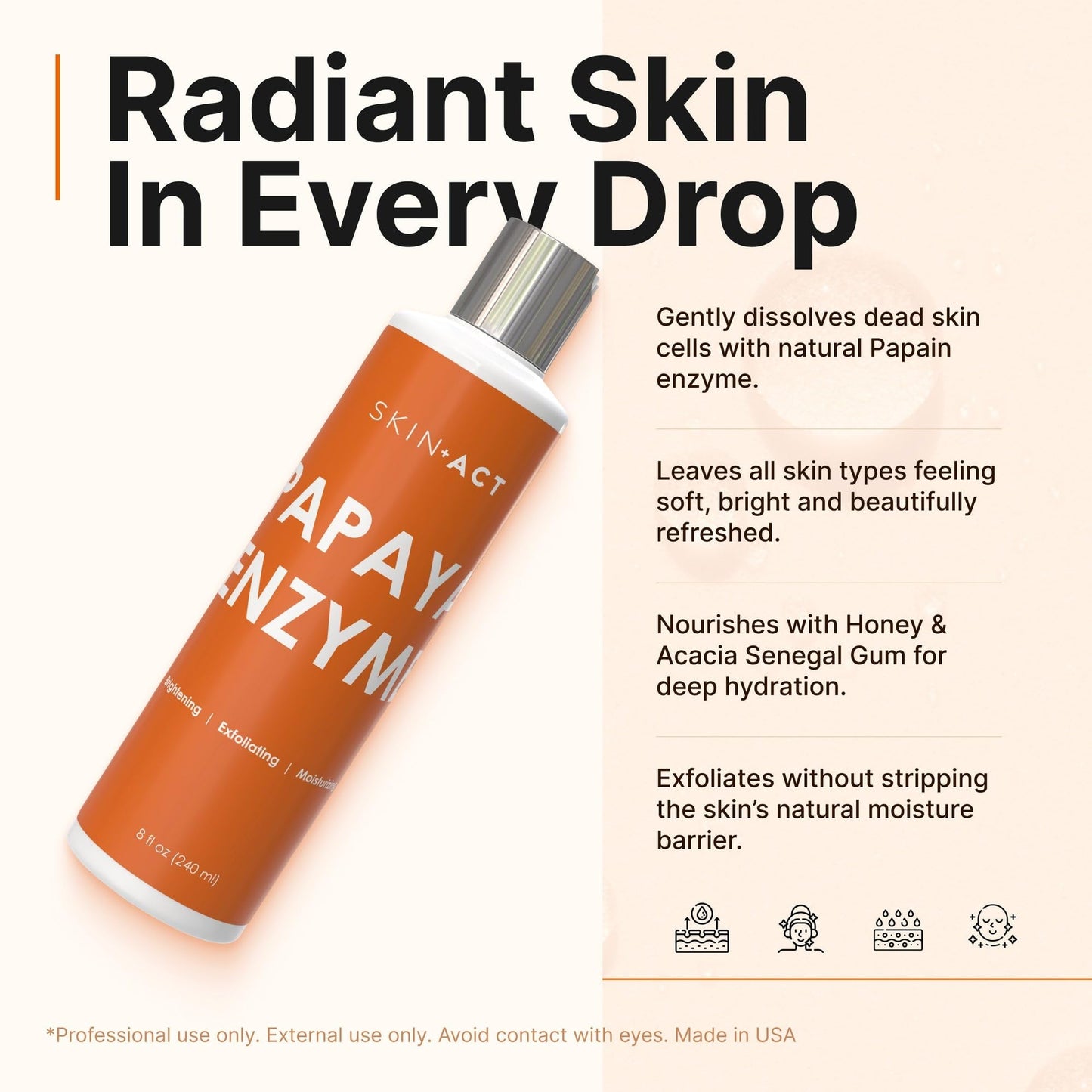 Papaya Enzyme Mask 8 oz
