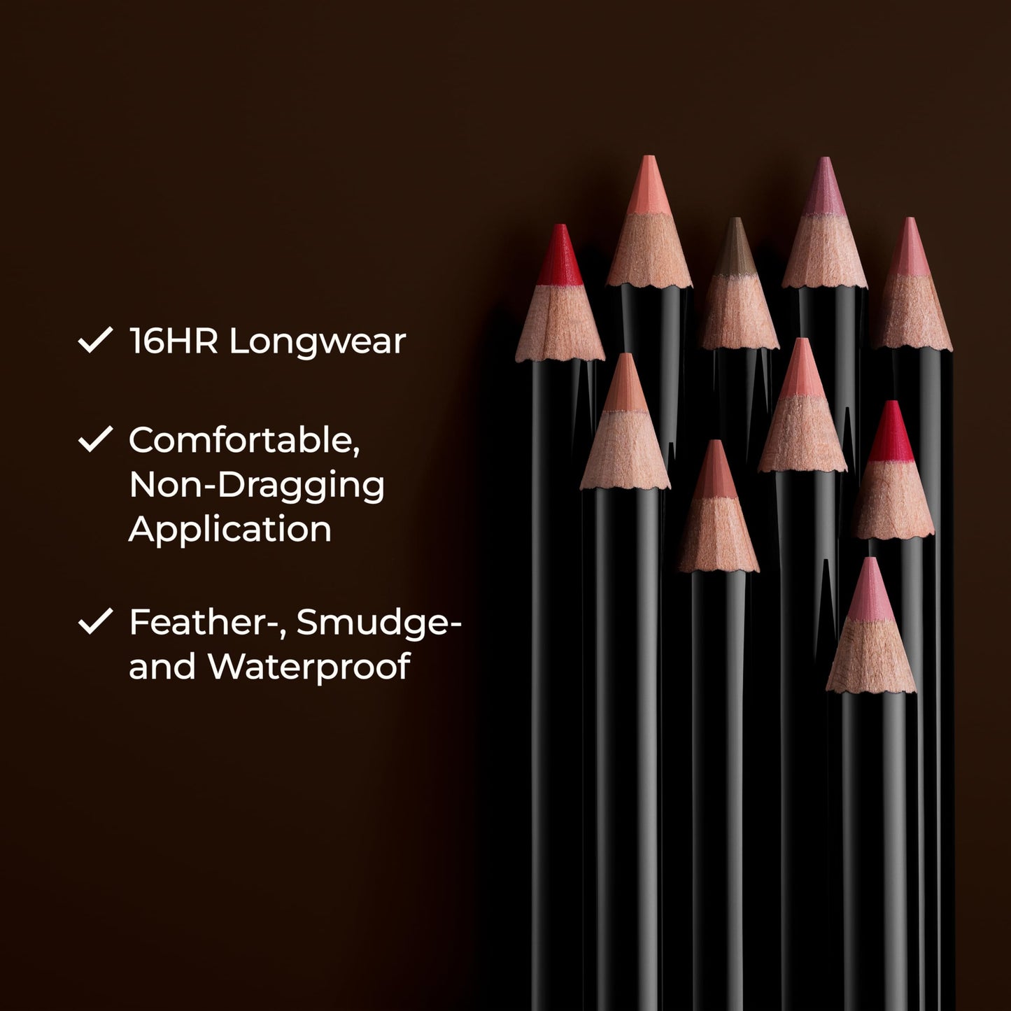 Laura Mercier Caviar Perfecting Lip Liner, 03 Brown Tulle, 0.04 oz