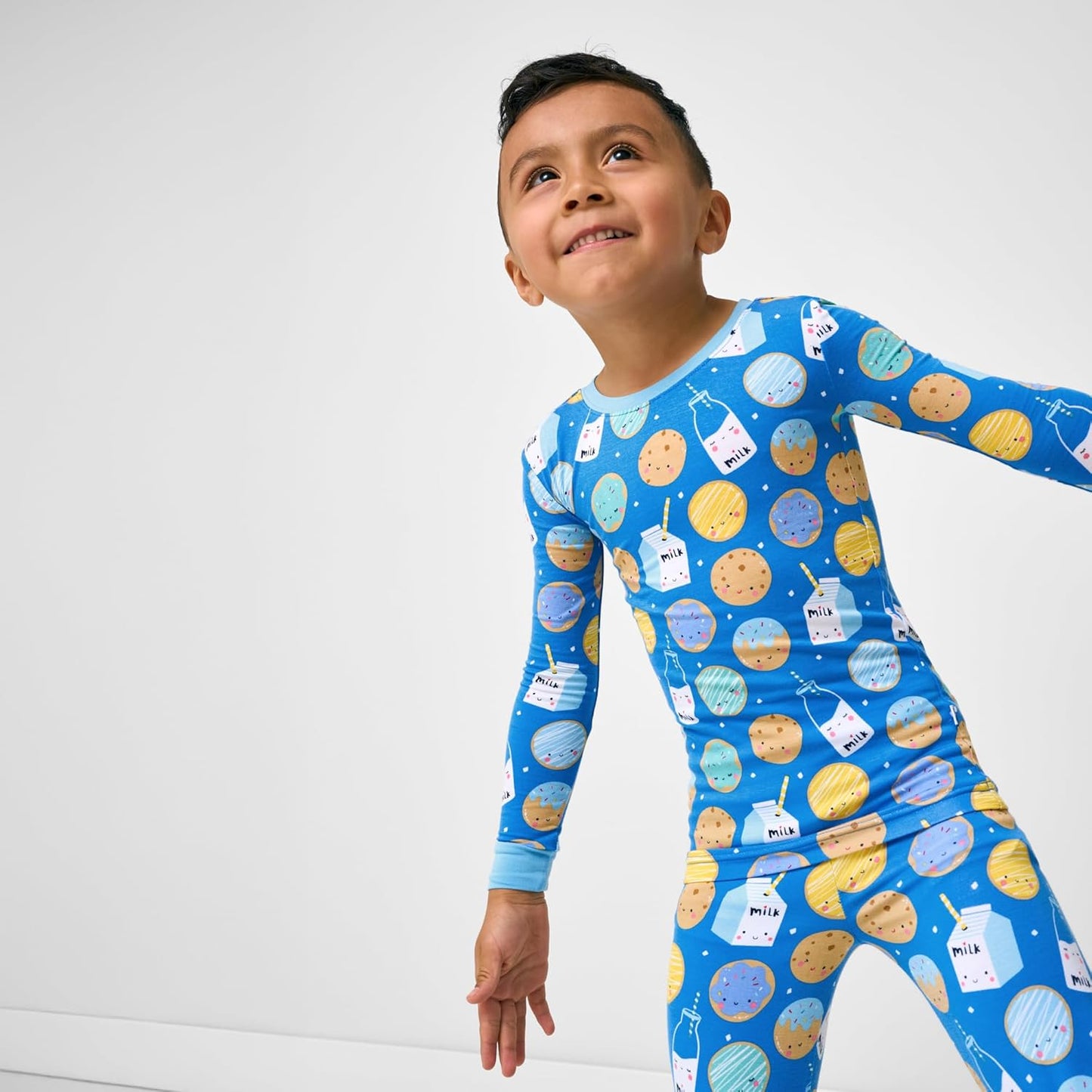 Little Sleepies | Bamboo Toddler Pajama Set - Soft Two-Piece PJs for Boys & Girls, Family Matching Design