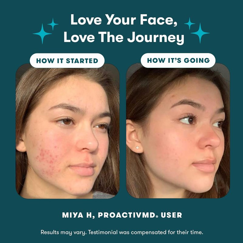 Proactiv MD Acne Treatment Kit - 3-Step Routine with Ultra-Gentle Cleanser, Adapalene Gel & Moisturizer | 30-Day Supply