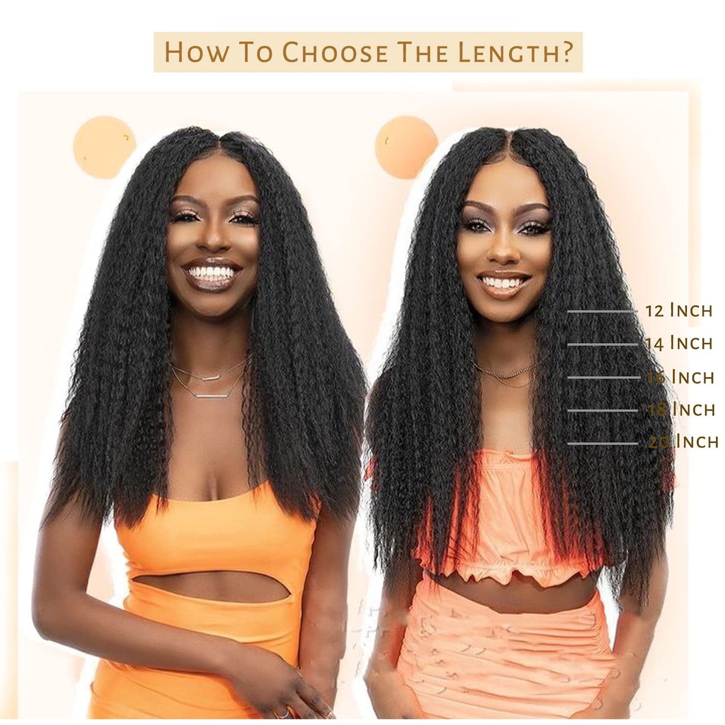 Caliee I Tip Hair Extensions Real Human Hair Kinky Straight 18 Inch Natural Hair Extensions I Tips Human Hair for Black Women Natural Black Color Thick End 50G 50s/pack