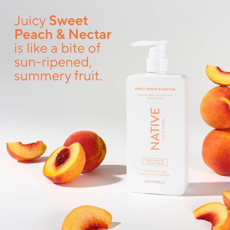 Native Moisturizing Conditioner Sweet Peach & Nectar 16.5 fl Oz.