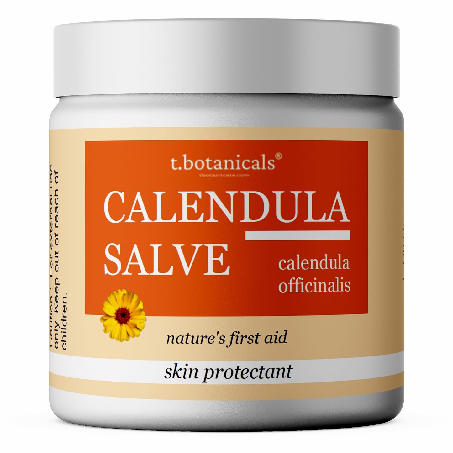 Calendula Salve, Skin Soothing Calendula Cream, Marigold Balm, Herbal Moisturizer for Dry Skin