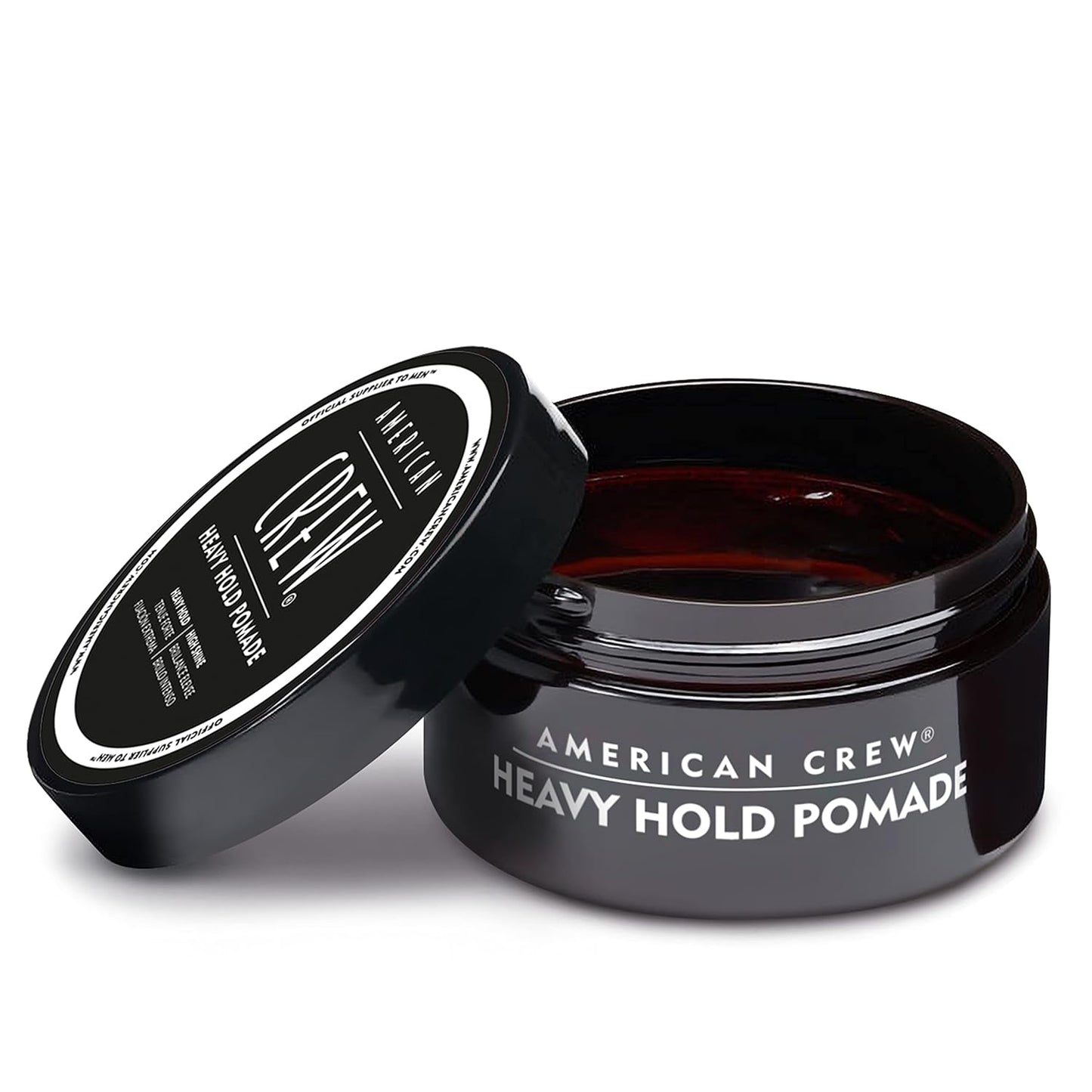 American Crew Men's Hair Pomade - Heavy Hold & High Shine Styling Gel | 3 oz