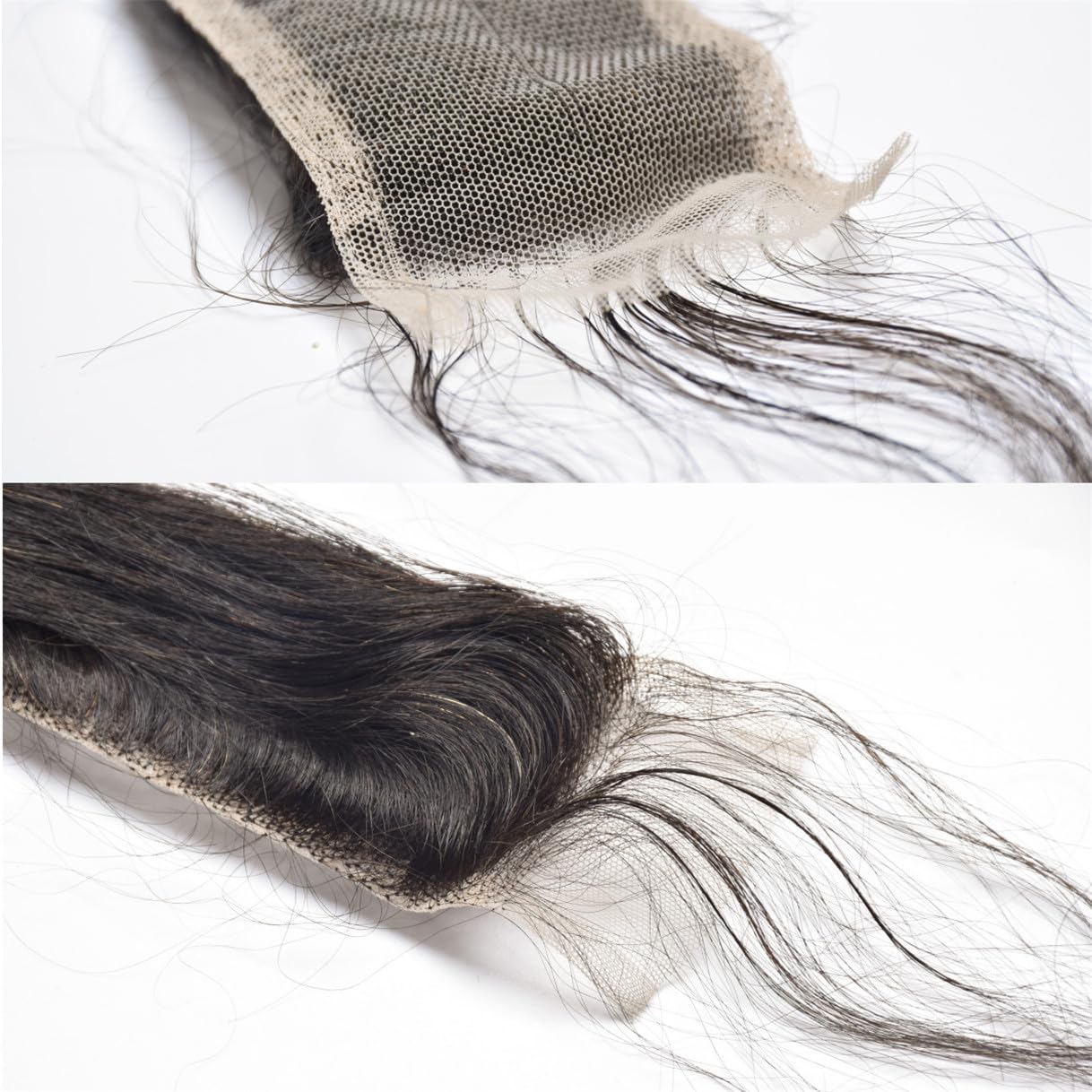 Brazilian Loose Wave Lace Closure - 100% Unprocessed Virgin Human Hair | Natural Black, 14 Inch, Pre-Plucked with Baby Hair