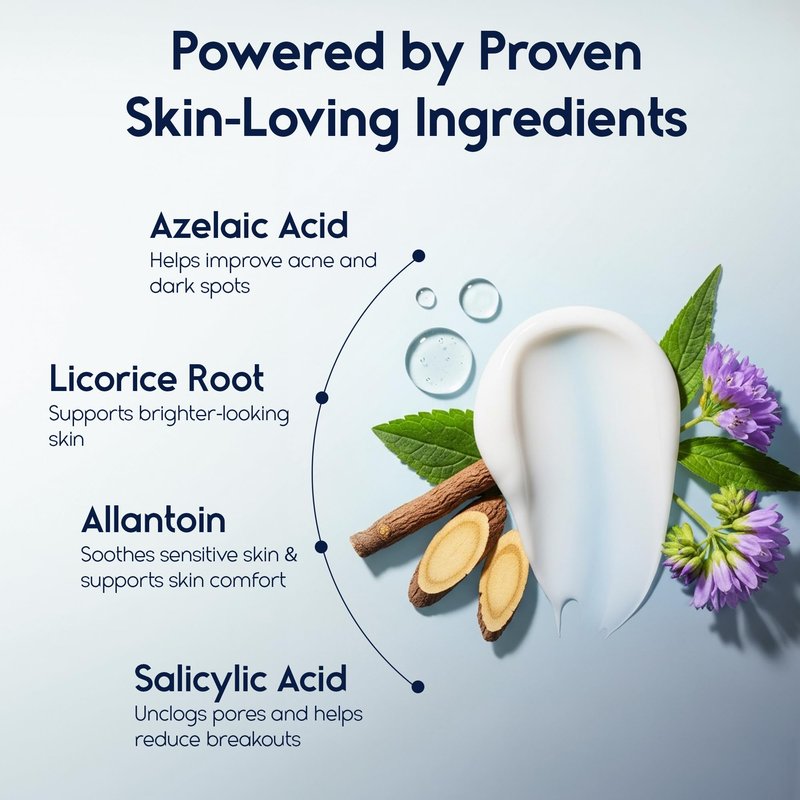 Pharmlitalia Azelaic Acid 15 Acne Cream for Face - Redness Relief, Rosacea Treatment for Face - Soothes Acne, Hyperpigmentation, Enhanced Formula for Brighter, Healthier Skin Care