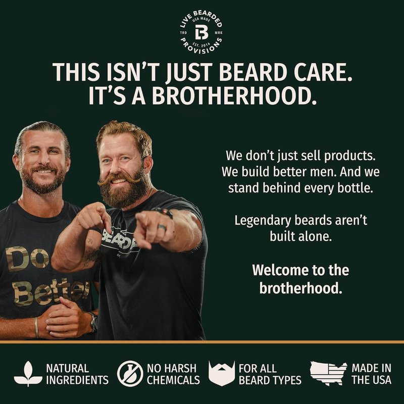 Beard Oil for Men - Premium All-Natural Jojoba | 1 fl oz - 1880 Scent: Bourbon, Bitters, Citrus