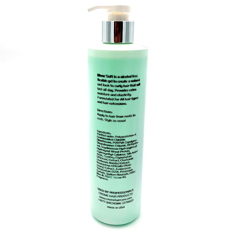 Soft Flexible Hold Conditioning Gel - 16 Oz | Crome Blone Hair Styling Gel