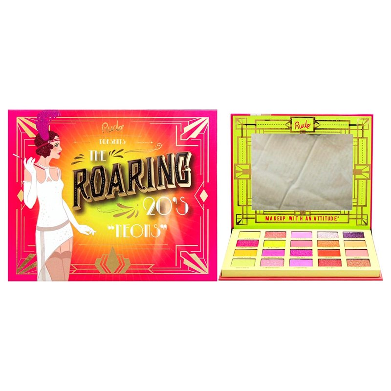 Neon Eyeshadow Palette - The Roaring 20s Vibrant Colors for Women | 0.85 oz